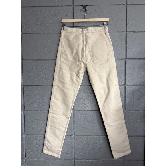 NWT Women's Jil Sander 100% Cotton 5 Pocket Jeans size 26 Designer Quiet Luxury - Picture 4 of 4